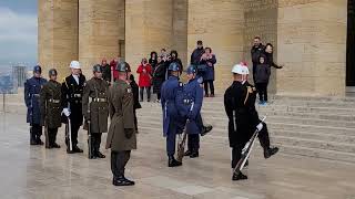 Anıtkabir czyli Mauzoleum Ataturka w Ankarze [upl. by Asirb]