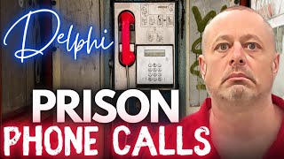 PRISON PHONE CALLS Richard Allen Murder Trial Delphi LIVE [upl. by Lekym205]