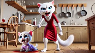 The Kitten Leaves Home🏠 Parents note😿 cat ai catlover catvideos cutecat aicat [upl. by Nnyleahs]