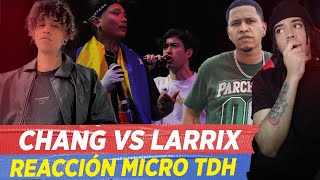 CHANG VS LARRIX 😱 REACCIÓN CON MICRO TDH AIRON Y GAVYRIA FMS INTERNACIONAL 🔥 ¿ERA DE CHANG [upl. by Genie]