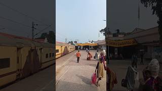 Visakhapatn express arrives at Vizianagaram station shorts [upl. by Harraf]