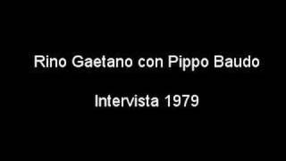 Rino Gaetano intervista con Pippo Baudo 3 novembre 1979 [upl. by Utir]