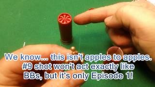 12g  NEODYMIUM Magnet effects on shot pattern [upl. by Ludmilla]