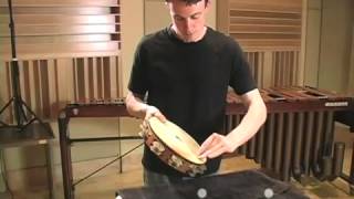 Tambourine 2 Rolls  Vic Firth Percussion 101 [upl. by Olds17]