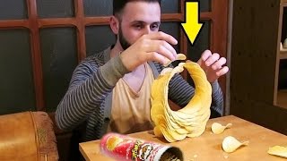 Pringles Challenge  Pare usor dar nu e [upl. by Charlene]