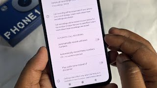 How To Call Record in CMF Phone 1  CMF Phone 1 me auto Call Recording Kaise Kare [upl. by Ellerehc147]
