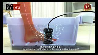 Detox Keningau Rendaman Kaki Ionik [upl. by Nayrbo]