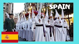 Malaga Witnessing Easter Holy Week Semana Santa religious procession [upl. by Naibaf653]