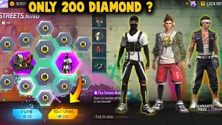 FREE FIRE NEW STREETS RING EVENT  FREE FIRE NEW EVENT BREAKDANCER BUNDLE RETURN  GARENA FREE FIRE [upl. by Aoket275]