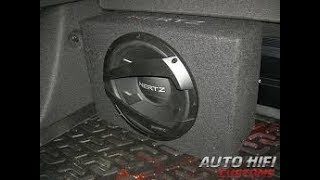 Hertz DBX 303 subwoofer test [upl. by Ahders]