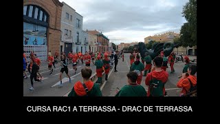 CURSA RAC1 A TERRASSA — DRAC DE TERRASSA [upl. by Ainafetse]