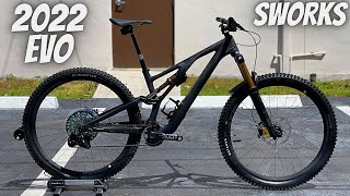 2022 SPECIALIZED SWORKS STUMPJUMPER EVO WHAT DID THEY CHANGE FROM 2021 [upl. by Llewkcor748]