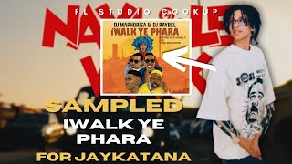 Sampled iWALK YE PHARA for JAYKATANA  FL Studio Tutorial [upl. by Eihcra]