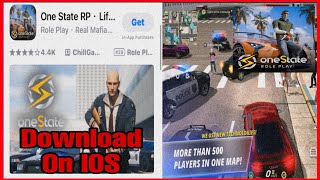 How to download One state Rp Life simulator on IOS any country🔥 [upl. by Yrtua]