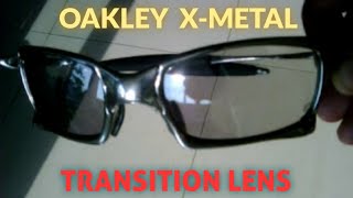 OAKLEY XSQUARED Polished with TRANSITION Lens Authentics [upl. by Flanigan]