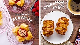 Try These 8 Simple Techniques to Make Impressive Puff Pastry Treats DIY Desserts by So Yummy [upl. by Corb907]