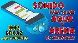 SACA AGUA Y ARENA DE TUS ALTAVOCES CON SONIDO [upl. by Jovia]