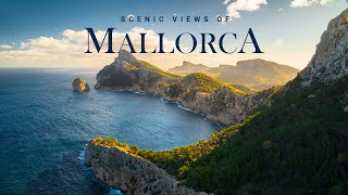 COLORFUL MALLORCA FROM ABOVE  4K ULTRA HD DRONE VIDEO [upl. by Carn]