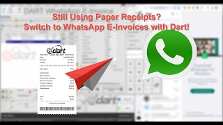 How to Send EInvoices via WhatsApp  Supporting Sustainability with Dart POS dartpos [upl. by Urd]