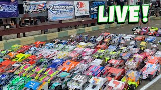 RC racing Mudboss and Sprint cars at Hoaglands RC Speedway Johnny Mac Memorial [upl. by Annaohj]