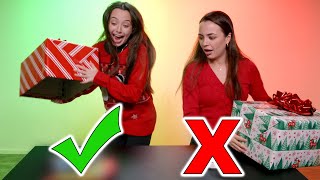 Dont Choose the Wrong Mystery Gift Challenge  Merrell Twins [upl. by Cariotta42]