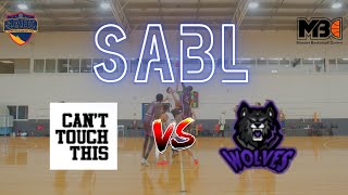 SABL Div1 R7 Wolves Vs Cant Touch This FULL GAME [upl. by Arat]