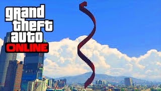 720 VERTICAL SPIRAL Double course GTA 5 ONLINE [upl. by Anelec]