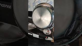 Bergner Argent Triply Stainless Steel Frypan Unboxing Review [upl. by Bisset454]