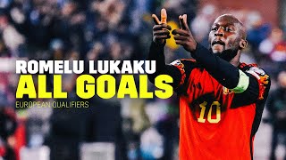 Romelu Lukaku all 1️⃣4️⃣ European Qualfiers goals 🇧🇪🔥 [upl. by Yv]