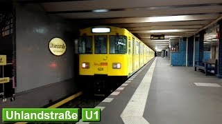 Uhlandstraße U1  UBahn Berlin  BVG A3L92 [upl. by Ettenrahs]