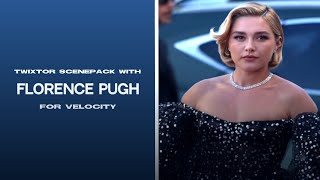 twixtor scenepack with Florence Pugh for velocity [upl. by Rakel839]