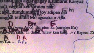 Suruten Ka Ilocano Praise Song with Chords [upl. by Lemieux]