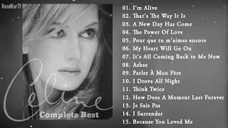 💝 Celine Dion Greatest Hits Full Album  Celine Dion Best Song Ever All Time [upl. by Arad925]