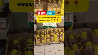 Bim ŞokA101 ve Tarım Market Yağ Fiyat instagram keşfet shorts fyp ankara reels reklam değil [upl. by Jar]