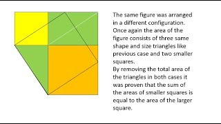 Pythagorean Theorem Proof by Abu lHasan Thabit ibn Qurra ibn Marwan asSabi alHarrani [upl. by Raila]