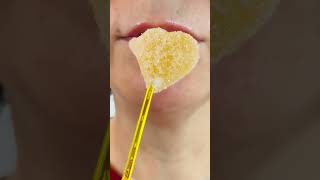 asmr GINGER JELLY CANDY IN SUGAR eating sounds mukbang food eating jelly [upl. by Clover997]