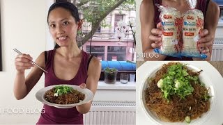 Ants climbing a tree stir fry vermicelli noodle authentic Sichuan Szechuan food recipe 11 四川料理蚂蚁上树 [upl. by Manlove]