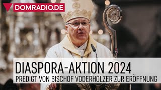 Keiner will und braucht alleine glauben – Predigt von Bischof Rudolf Voderholzer zur DiasporaAktion [upl. by Celeste]