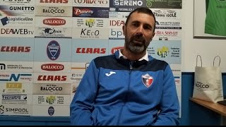 Serie D Fossano  Vado ligure 12 Intervista a Marcello Cottafava tecnico del Vado ligure [upl. by Heddi432]