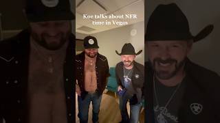 Koe Wetzel talks NFR koewetzel roydinges [upl. by Suoivatnom]