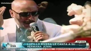 jenni rivera funeral lupillo rivera llorando y cantando llorando a solas [upl. by Nafri653]