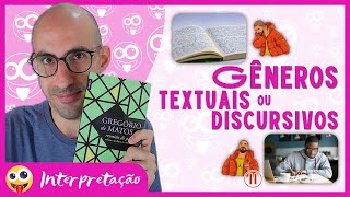 INTERPRETAÇÃO Gêneros textuais ou discursivos ▷ Estrutura temática estilo e finalidade [upl. by Jayne]