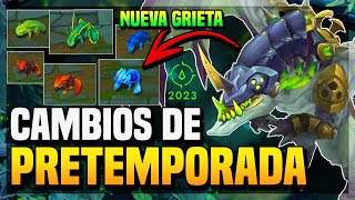 NUEVA JUNGLA GRIETA Y MASCOTAS PRETEMPORADA 2022 League of Legends [upl. by Gaynor810]