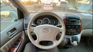 2004 Toyota Sienna XLE POV ASMR TEST DRIVE [upl. by Gobert]