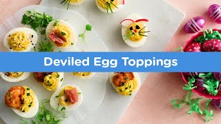 Deviled Egg Toppings  Kroger [upl. by Orv]