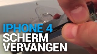 iPhone 4 scherm vervangen  Fixjenl [upl. by Prevot]