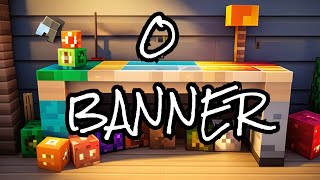 How To Make The Letter O Banner In Minecraft [upl. by Eiggem]