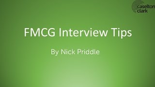 FMCG Interview Advice [upl. by Einnor]