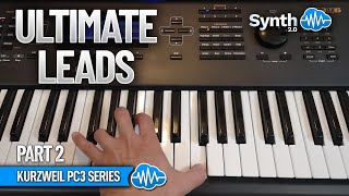 ULTIMATE LEADS SOUND BANK  KURZWEIL K2700  PC3  K  LE  FORTE  SP6  PC4  PART 2 [upl. by Seyer]