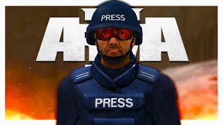 The Imperial Reporter Experience  Arma 3 WARHAMMER 40K [upl. by Brod858]